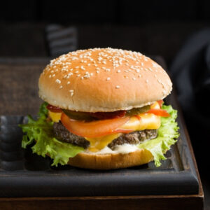 Veggi Burger Momo